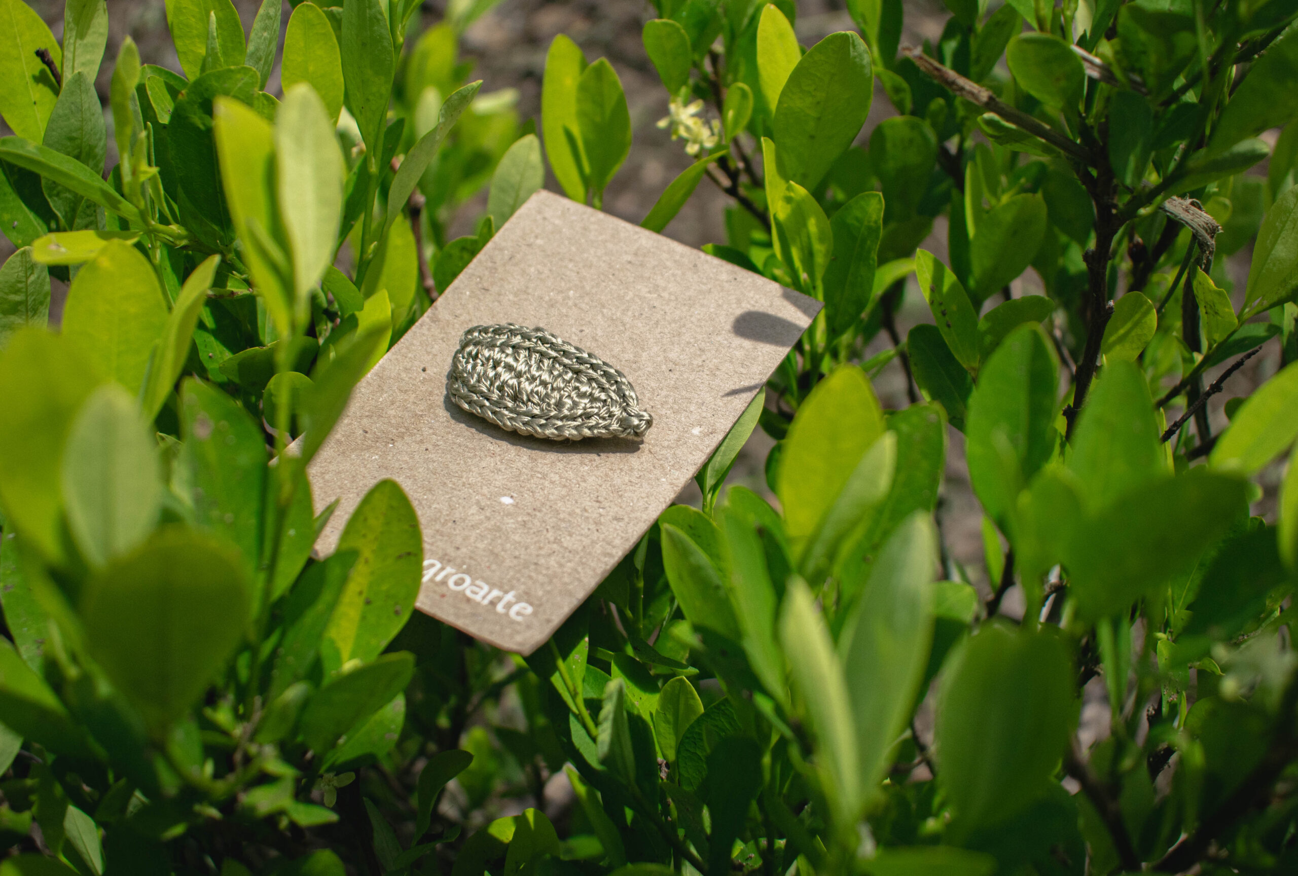 Broche Hoja de Coca