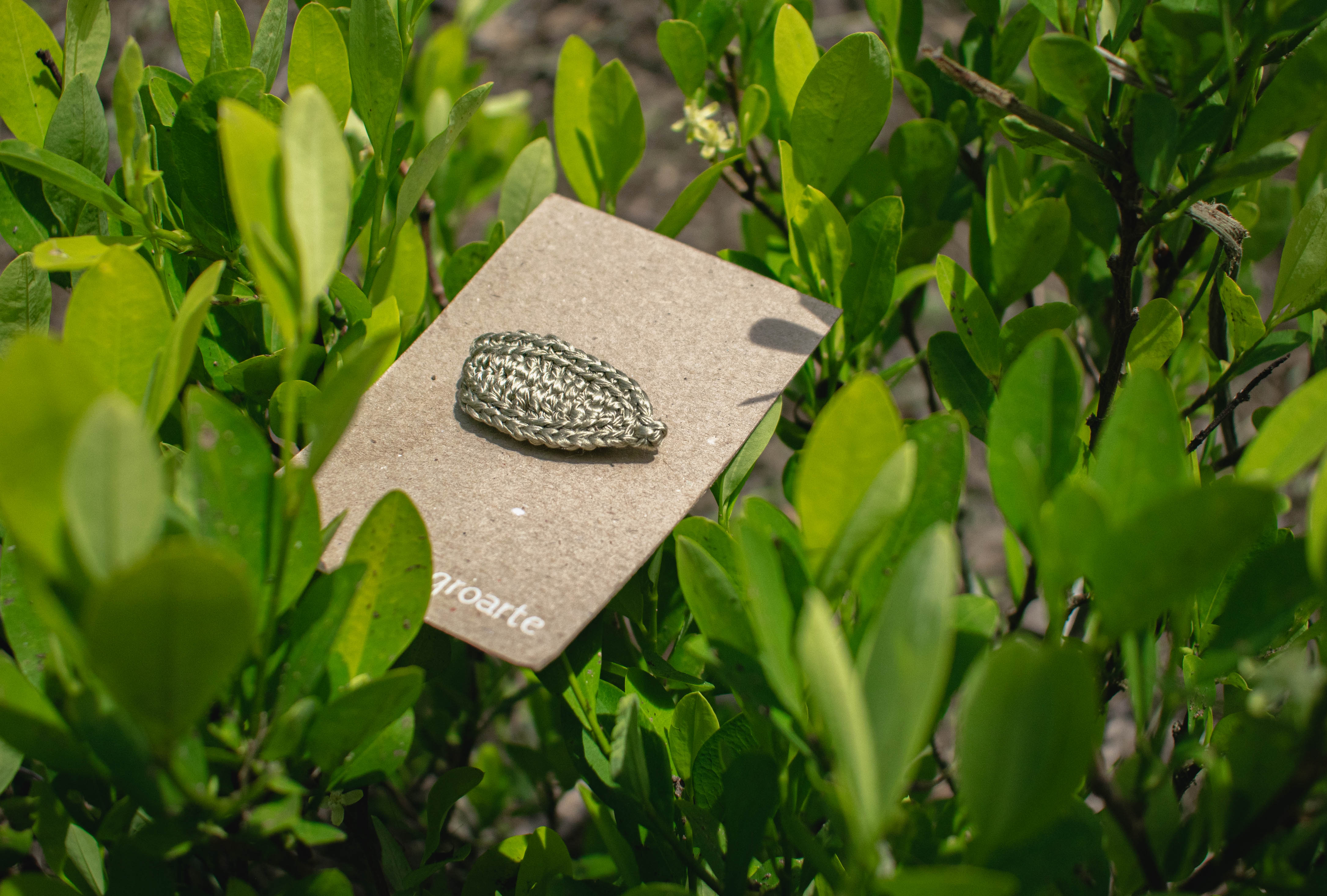 Broche Hoja de Coca