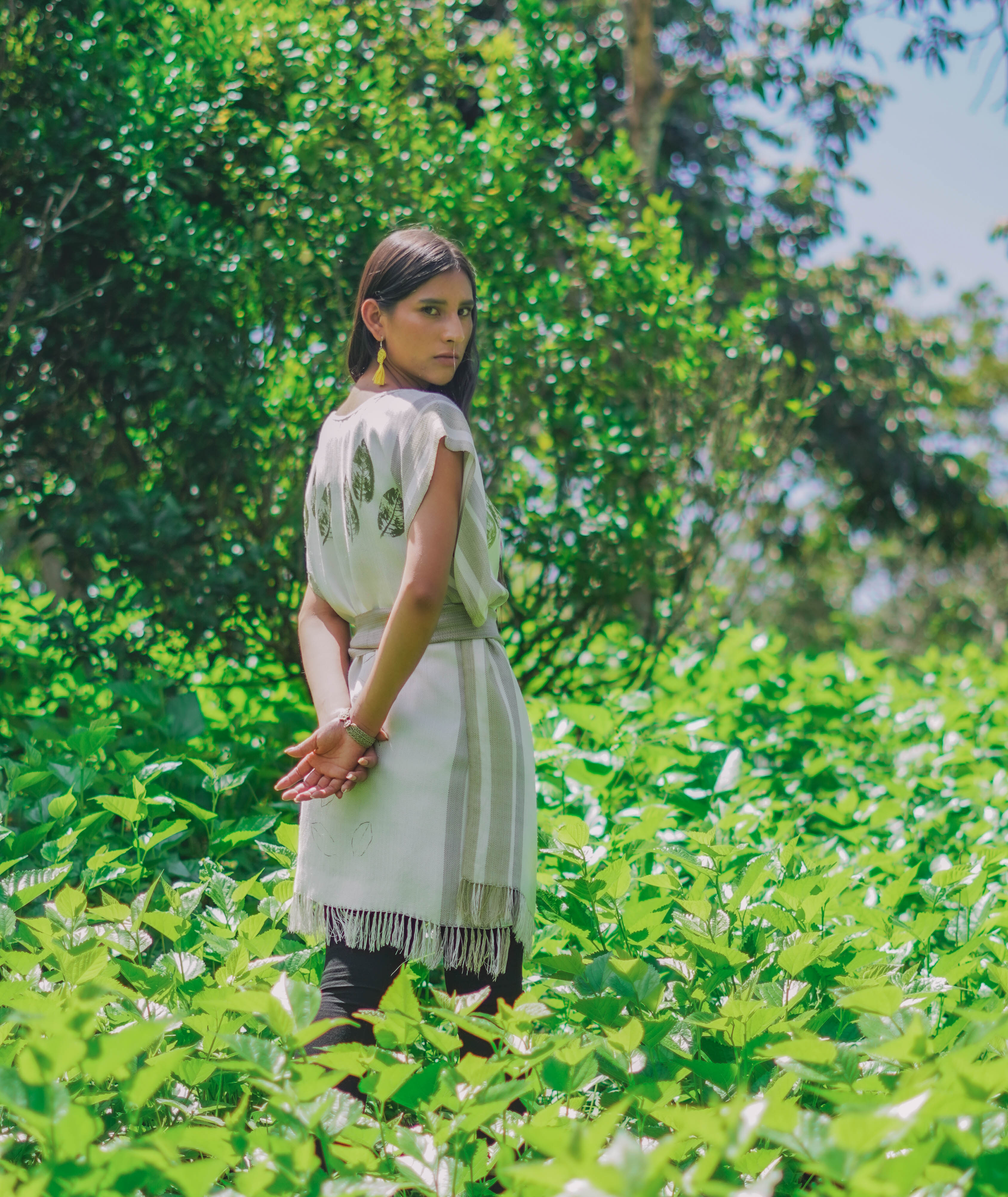 Vestido Ceremonial Hoja de Coca - Image 3
